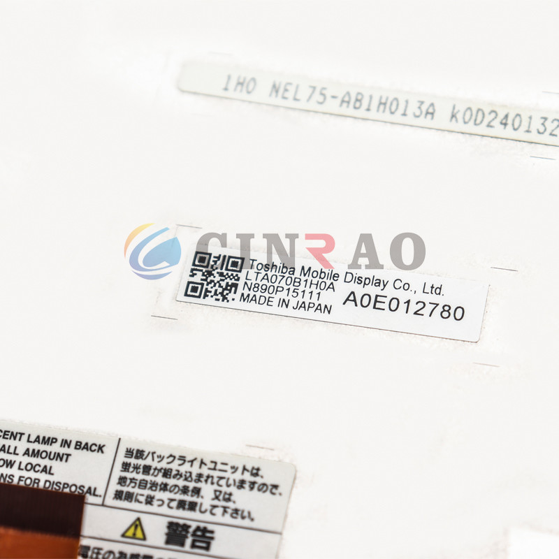 7.0 INCH TFT LCD Display With Touch Screen Toshiba LTA070B1H0A For Car Auto Parts Replacement