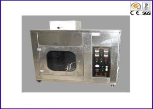 Buy cheap UL94 Vertical / Horizontal Flammability Tester , 45 Degree Flammability Tester product