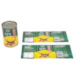 Wet Glue Label for Customized Adhesive Label Printing on Jars Cans Bottles