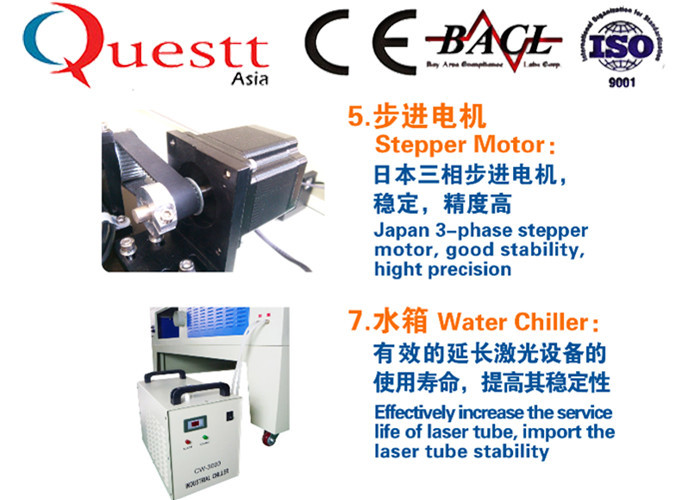 600 x 400mm Area CO2 Laser Engraving Machine 60W Water Chiller Cooling System