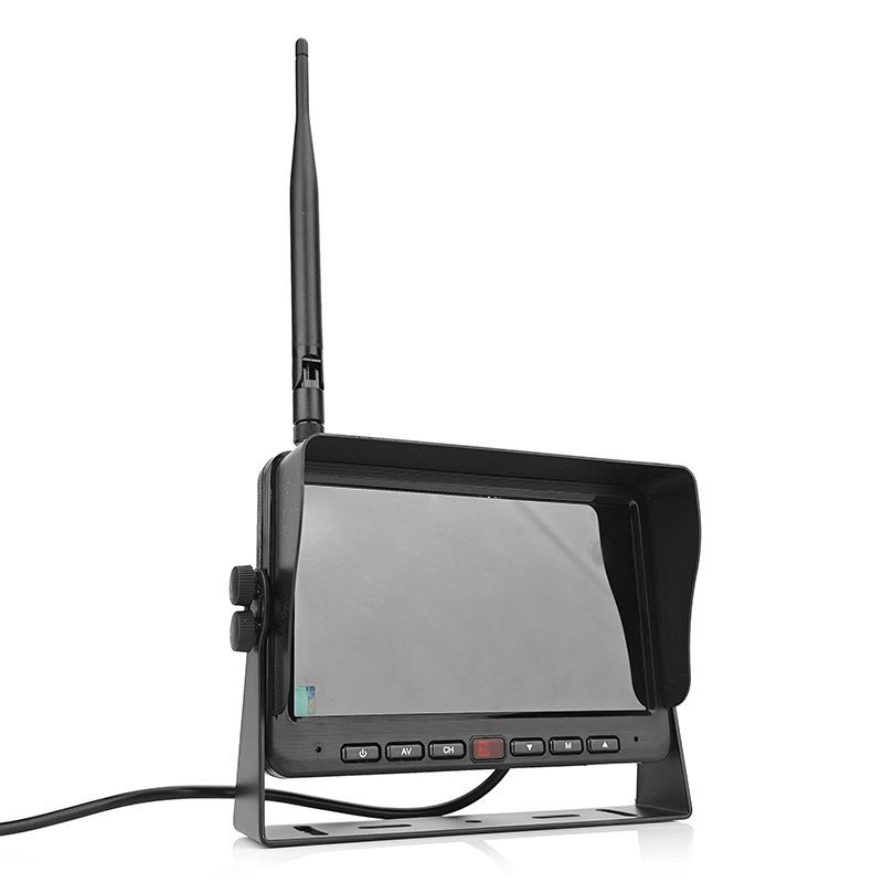 High-Precision Millimeter-Wave Radar Monitoring and Alarm System Pwas Forklift Camera Monitor