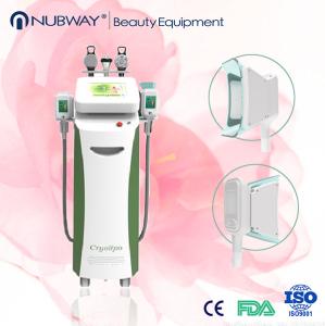 China perfect cooling 5 handles cryolipolysis machine for sale/cryolipolysis shaping machine on sale