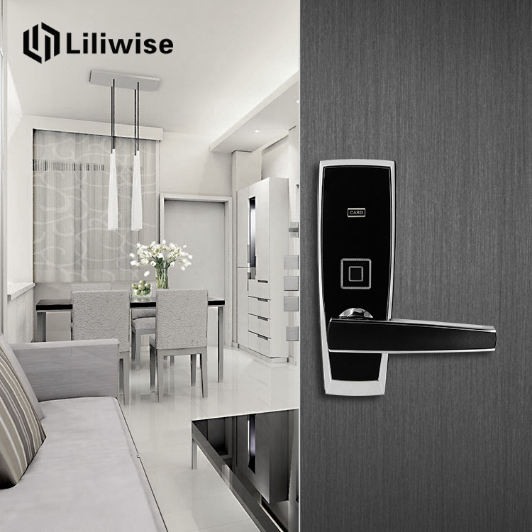 High Security Keypad Code Door Lock Biometic Semiconductor Fingerprint Reader