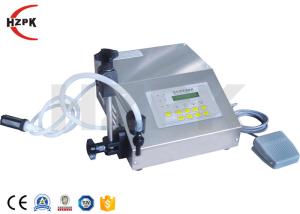 Buy cheap semi automatic small 10ml sachet plastic bottle liquid filling machine with digital product
