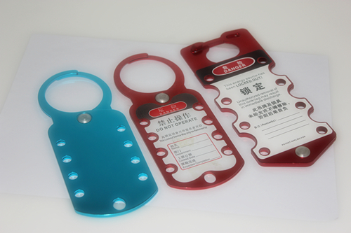 OEM Logo PVC OSHA Safety Lockout Tags Customized Color