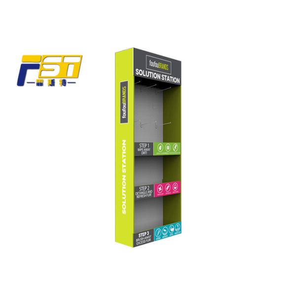 Moisture Resistant Side Wing Display With Tires Convenient Glossy / Matt