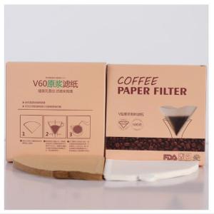 Eco-Conscious V60 & Cone Coffee Filters – Premium Unbleached Paper for Zero-Waste Brewing