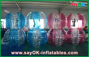 China Outdoor Inflatable Games Inflatable Toys Bumper Ball Soccer Bubble , Inflatable Human Hamster Ball on sale