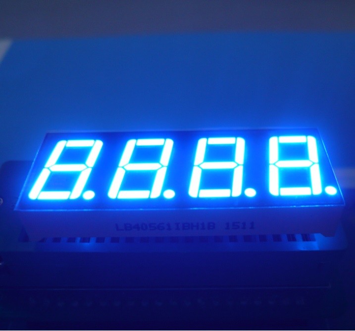 Ultra White Numeric LED Display 4 Digit 7 Segment For Process Indicator