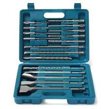 Quality 17pcs SDS Drill And Chisel Set Straight Tipped In Concrete Granite And Brick for sale