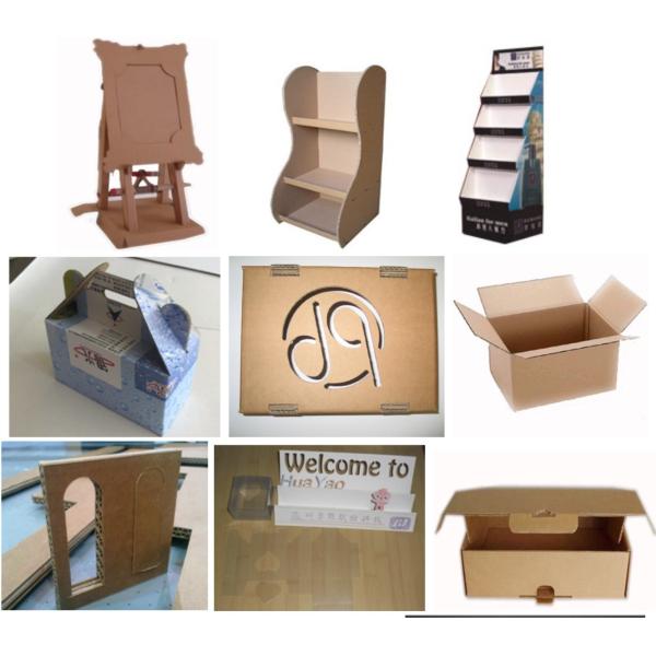 Cutting of Different Materials with Automatic Packing Machine and Oscillating Blade Pen and V Knife