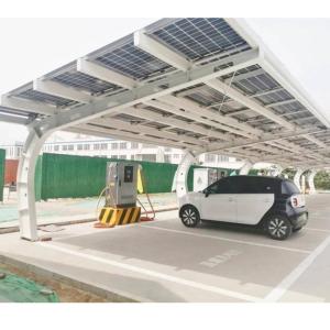China Electric Vehicle Charging Parking Lot Solar Panel Parking Lot SP-1 Aluminum Solar Car Pot on sale