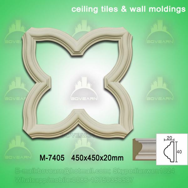 Quality PU ceiling tiles for sales for sale