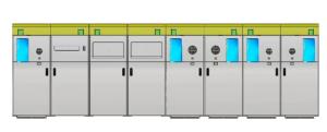 Buy cheap AI driven 8in1 combo multi-functional Reverse Vending Machines RVMs for residential and community product
