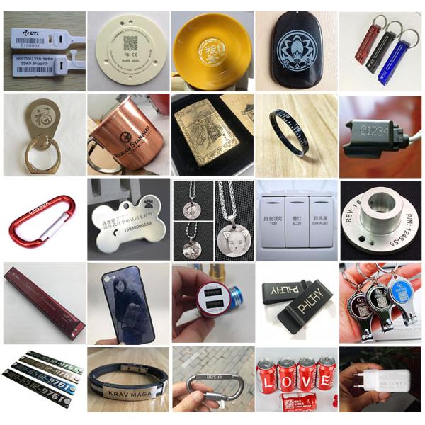 20KG Metal Engraving Machine Portable 20w 30w 50w Mopa Gold Smart Color Fiber Laser Marking Machine with Portable Design