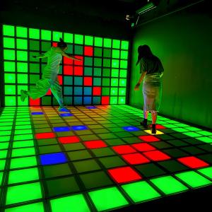 250V LED Dance Floor Tile Interactive Game Super Grid 2 Year Warranty