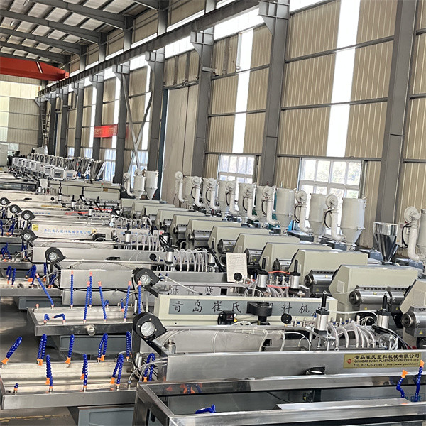 Flexible Operation Spiral Pipe Extrusion Line Double Wall Corrugated Flexible Pipe Machine