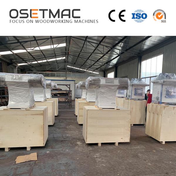 4.11kW OSETMAC DTL-60DS Three Rollers Manual Side Sanding Machine For Wood MDF Plywood Polishing