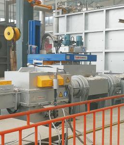 China BDU On Line 45KW Four Graphite Rotor Vacuum Degassing System Process To Refine Aluminium on sale