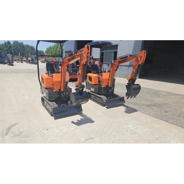 High Operating Efficiency 1 Ton Mini Small Digger Excavator Machine at Tianjin