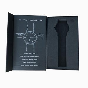 Custom Logo Magnetic Box Book Shape Package Box for Watch Wallet Packing Custom Order