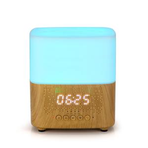 Buy cheap Quiet Bluetooth 300ML Smart Aroma Diffuser Alarm Clock product