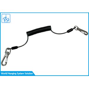 3mm Spring Lanyard Tool Tethers Fall Protection For Tools