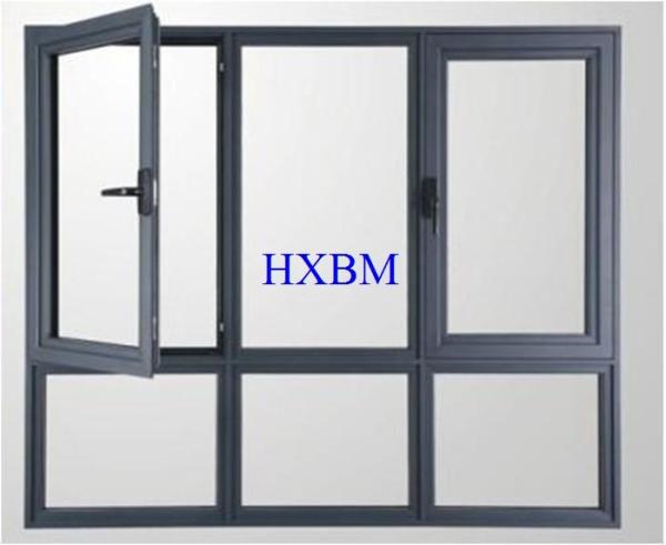 Quality Good Air Tightness Aluminum Tilt And Turn Windows For Villa Projects for sale
