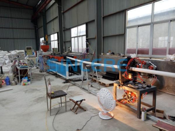 Quality PP PE PA PVC Plastic Electric Corrugated Conduit Pipe Extruder Machine Extrusion Line for sale