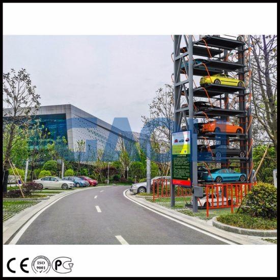 Quality 8 Cars SUVs Vertical Rotary Parking System PCX Multi Level for sale