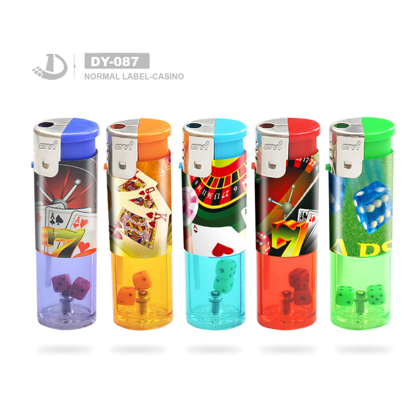 Disposable Colorful Stable Plastic Cigarette Electric Gas Lighter with Competitive Price