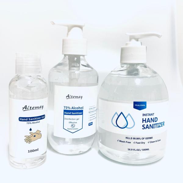 Quality Hygienic Ethyl Alcohol 18 Oz Hand Disinfectant Gel for sale