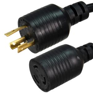 China 125V 20A Copper Electronics Wire Harne Power Cords L5-20P-L5-20R on sale