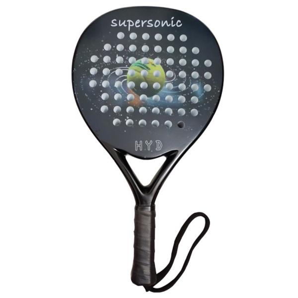 Quality Paddel Racket Carbon Fiber Surface Flex Foam Core Beach Tennis Racquets Padel 38mm for sale