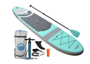 China OEM Green Inflatable Water Toys / Inflatable Paddle Board Surfing on sale