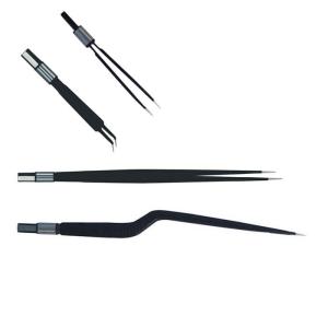 Electrosurgical Insulated Bipolar Forceps Ergonomic Handle Custom