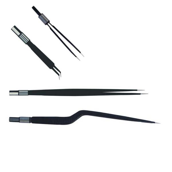 Quality Electrosurgical Insulated Bipolar Forceps Ergonomic Handle Custom for sale