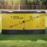 Capacity 1107CFM Pressure 25bar Diesel Engine Screw Compressors Portable Air