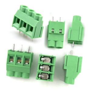 China 6.35mm / 0.25 PCB Screw Terminal Blocks Connector 2-pin 3-pin Jointable on sale