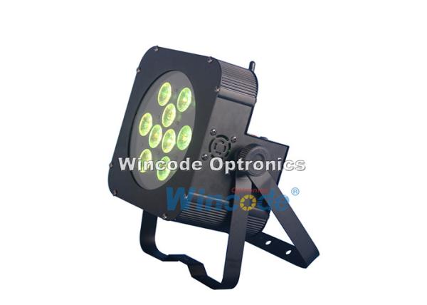 Quality Portable Battery Powered Stage Lights 16000mAH With 6 Channel Dmx Controller for sale