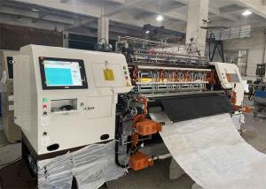 China Garments 1600MM Computerized Quilting Machine Multi Needle Lock Stitch on sale