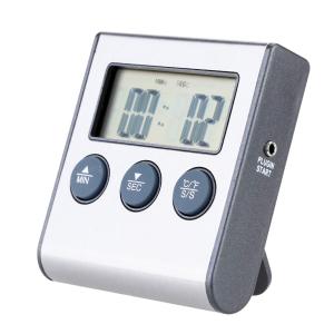 Rushed Digital Thermometer for Oven free Digital Lcd Display Probe Food Thermometer Timer