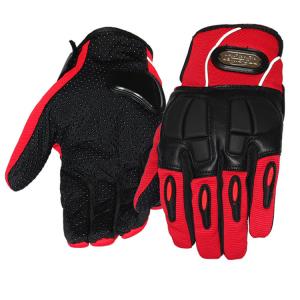 Buy cheap Women Motorcycle Gloves Sport Racing Leather Riding Gloves With Reflective Stripe product
