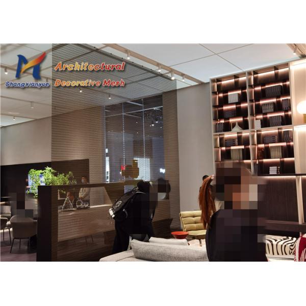 Solar Shading Wiremesh Stainless 304 Space Dividers 1mm 2.5mm