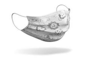 Earloop Children's Medical Face Masks  Non - Woven 1~4 Layers Customed Color