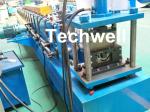 PPGI Half Round Gutter Roll Forming Machine For Making Rainwater Gutter & Box