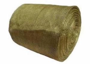China Brass Knitted Wire Mesh For Oil Gas Separation And Filtration on sale