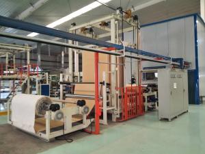 China Modern Design Carpet Backing Machine , PVC Floor Tile Production Line on sale