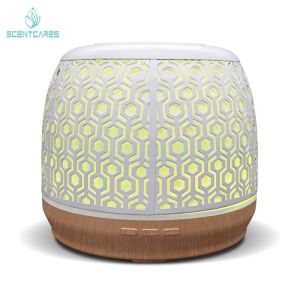 China 500ML Essential Oil Diffuser metalic design aroma diffuser iron art on sale