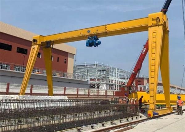 Quality Factory 5T 10T 16T Travelling Rail Gantry Crane Single Bridge Trolley for sale